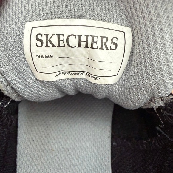 Skechers Microspec Max Kids Black Grey Size 1 US YouthSneakers 403920L - Picture 10 of 12